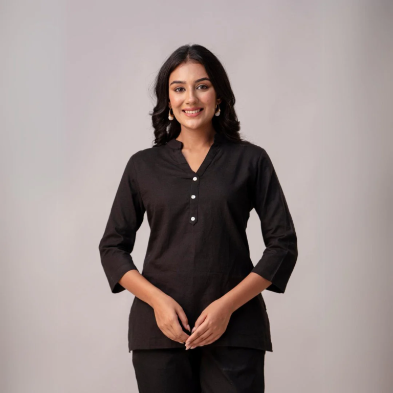White Short Kurtis